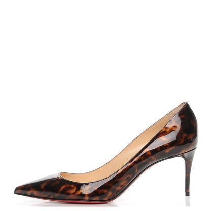 Louis Vuitton CHRISTIAN LOUBOUTIN Patent Tartaruga Decollete 554 70 Pumps 37 Testa Di Moro 1 of 8