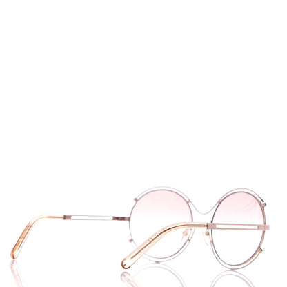 Chloe Isidora Oversized Round Sunglasses CE122S Rose Gold 4 of 6