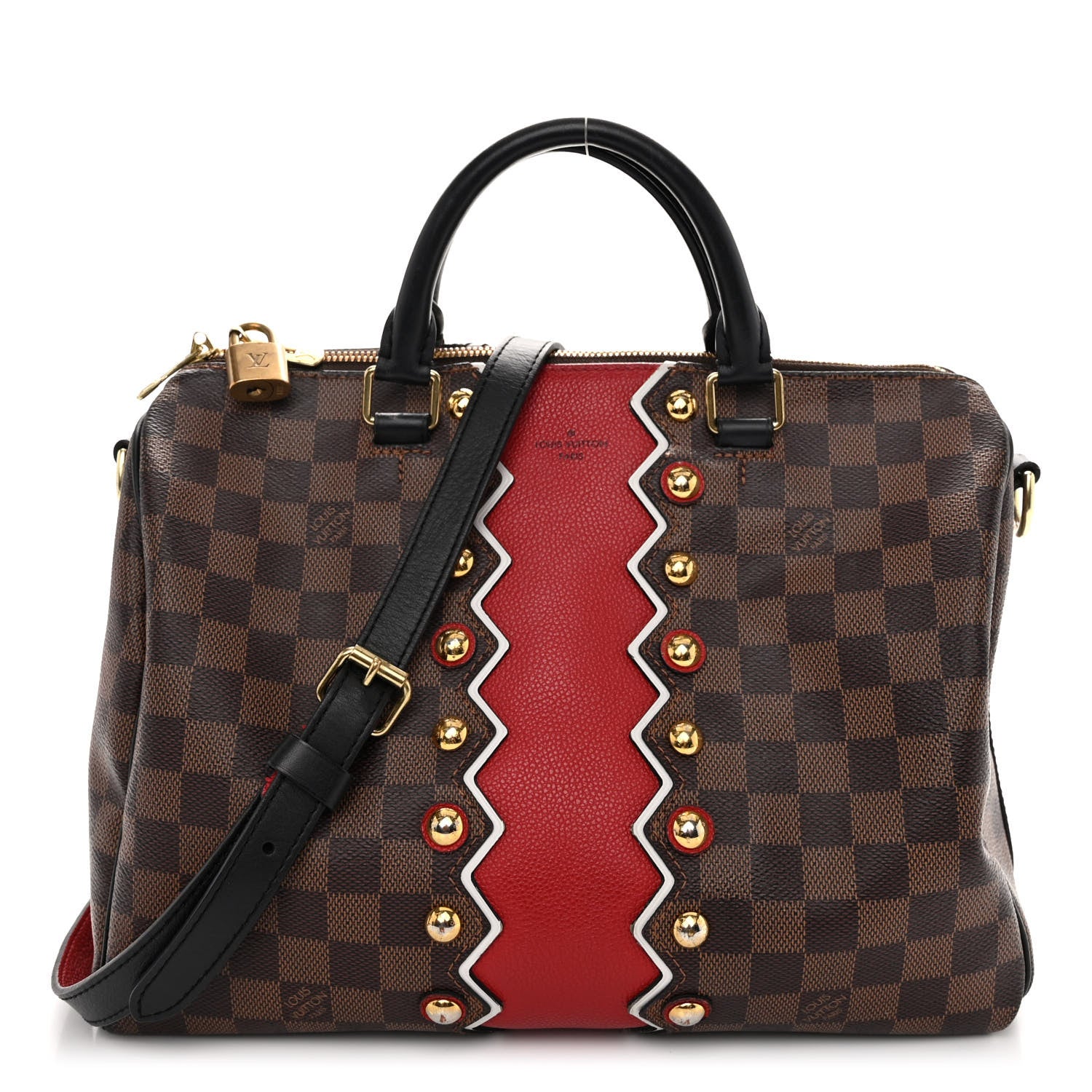 Louis Vuitton Damier Ebene Karakoram Speedy Bandouliere 30 1 of 16