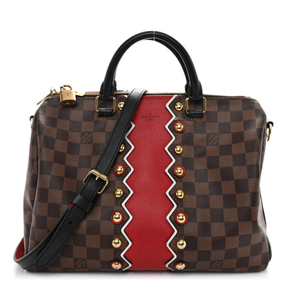 Louis Vuitton Damier Ebene Karakoram Speedy Bandouliere 30 1 of 16