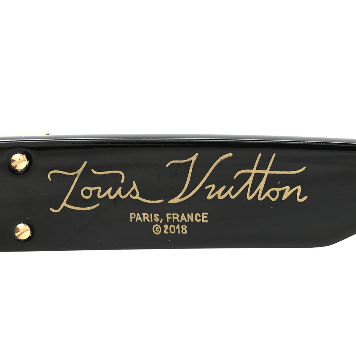 Louis Vuitton Acetate 1.1 Millionaires Sunglasses Z1165W Black 6 of 8