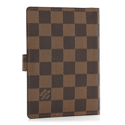 Louis Vuitton Damier Ebene Small Ring Agenda Cover 3 of 12