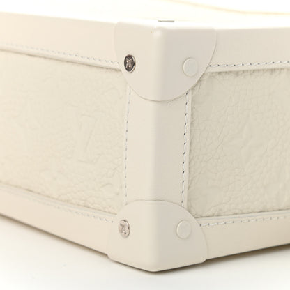 Louis Vuitton Taurillon Monogram Solar Ray Soft Trunk Powder White 10 of 11