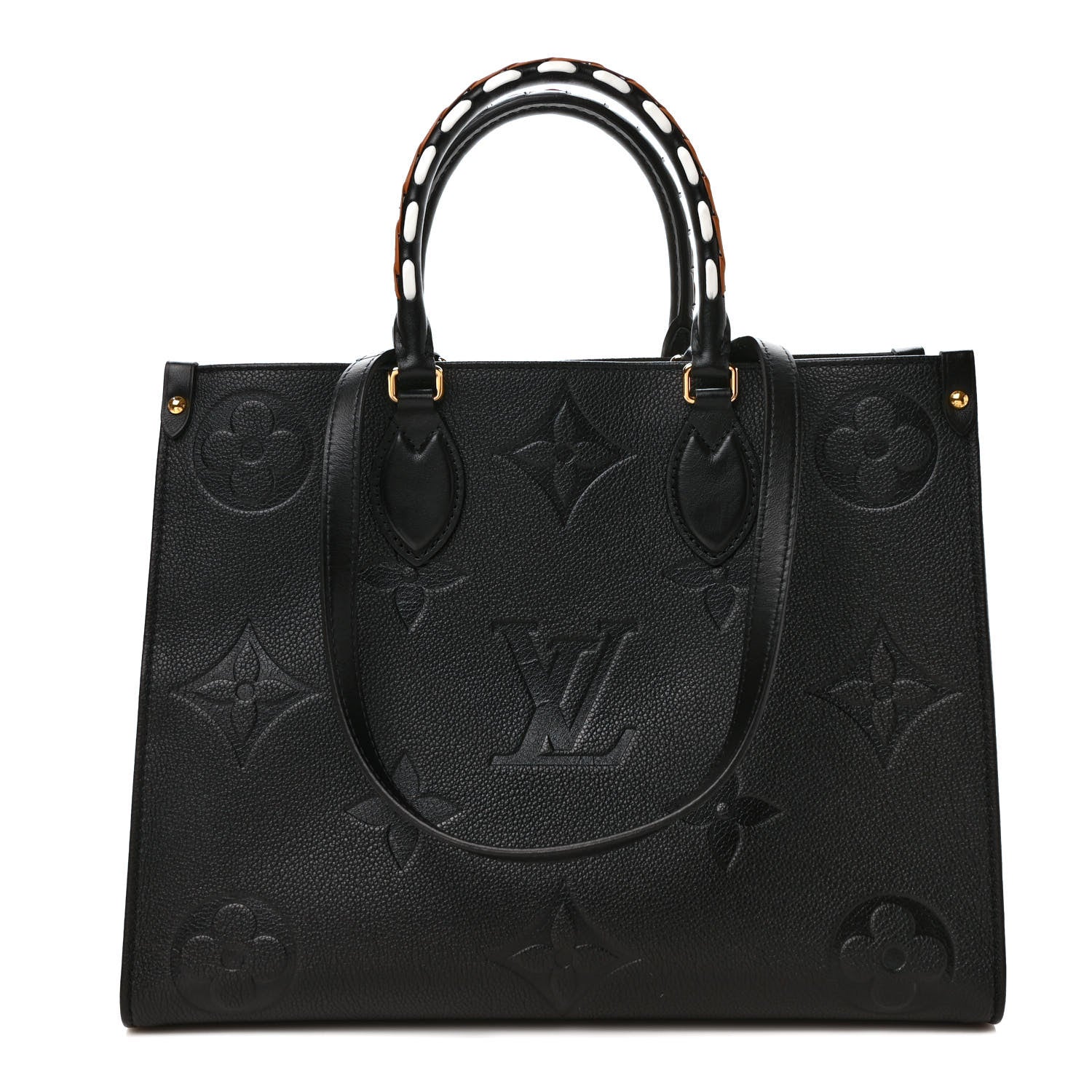 Louis Vuitton Empreinte Monogram Giant Wild At Heart Onthego MM Black 1 of 8