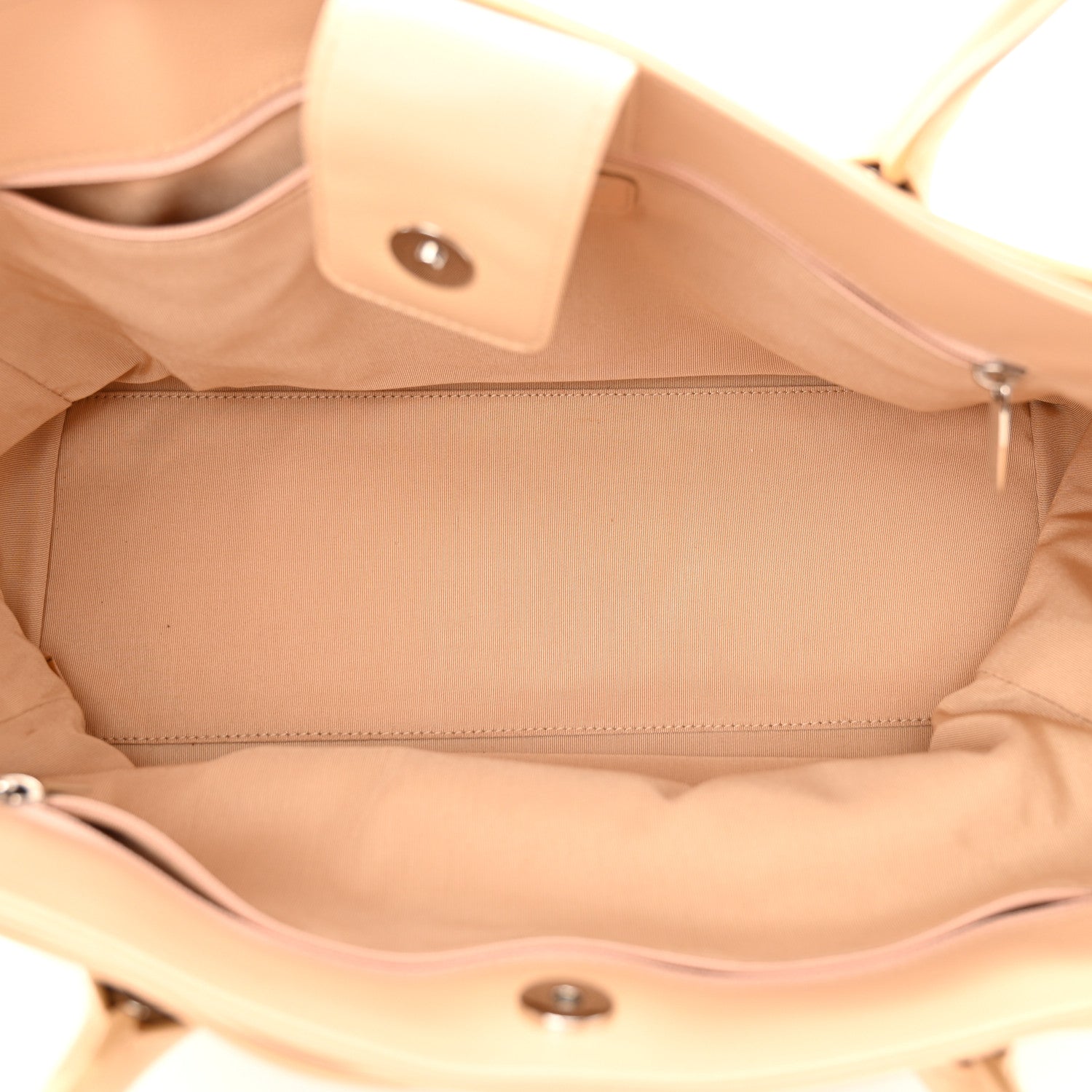 Chanel Calfskin Cerf Executive Shopper Tote Beige 5 of 11