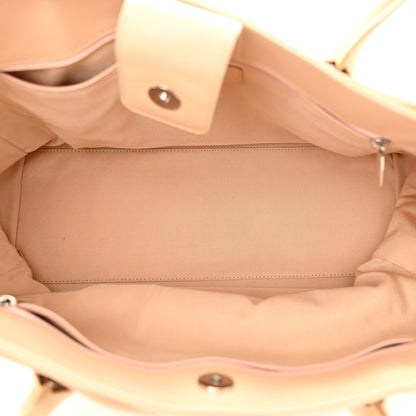 Chanel Calfskin Cerf Executive Shopper Tote Beige 5 of 11