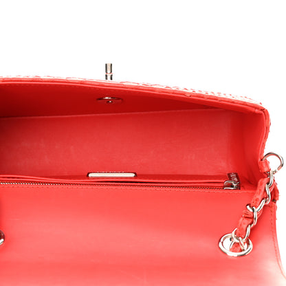 Chanel Snakeskin Mini Rectangular Flap Red 5 of 10
