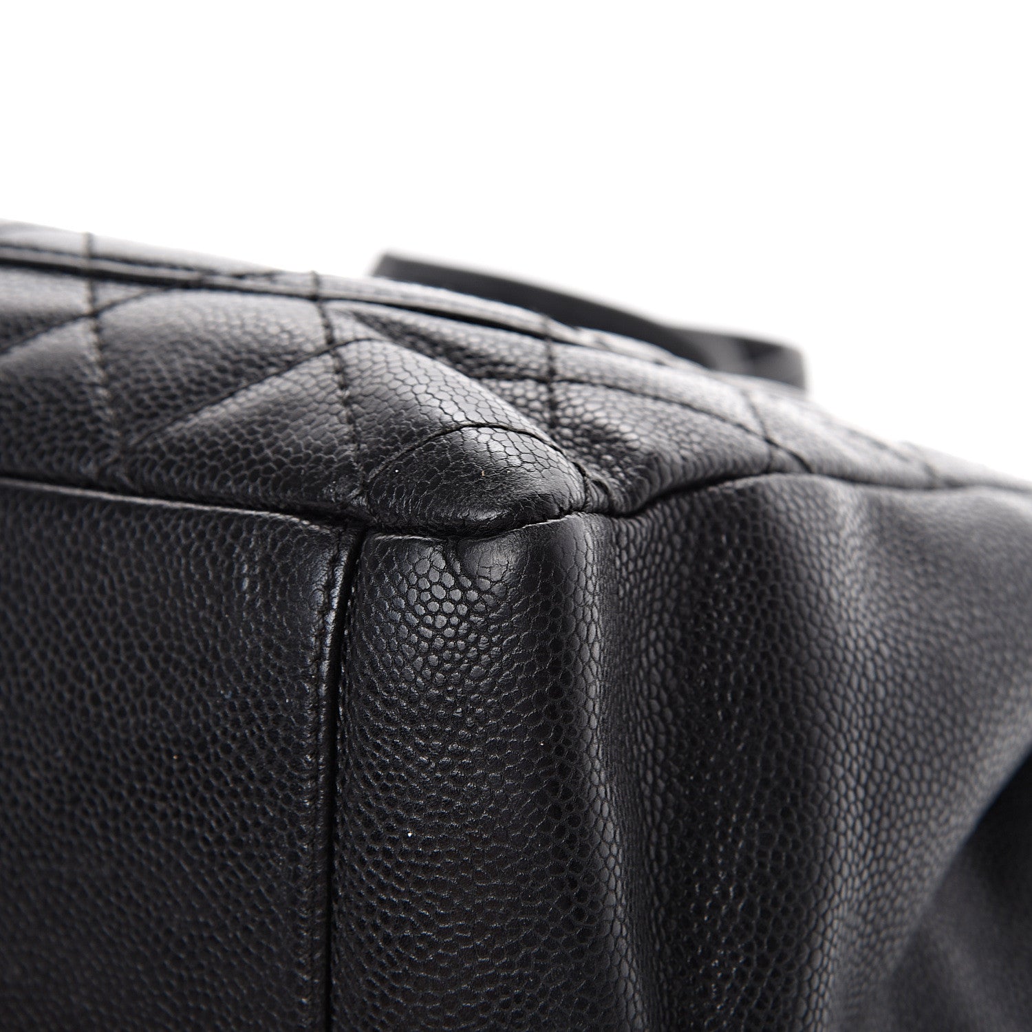 Chanel Caviar Quilted Grand Shopping Tote GST Black 13 of 16
