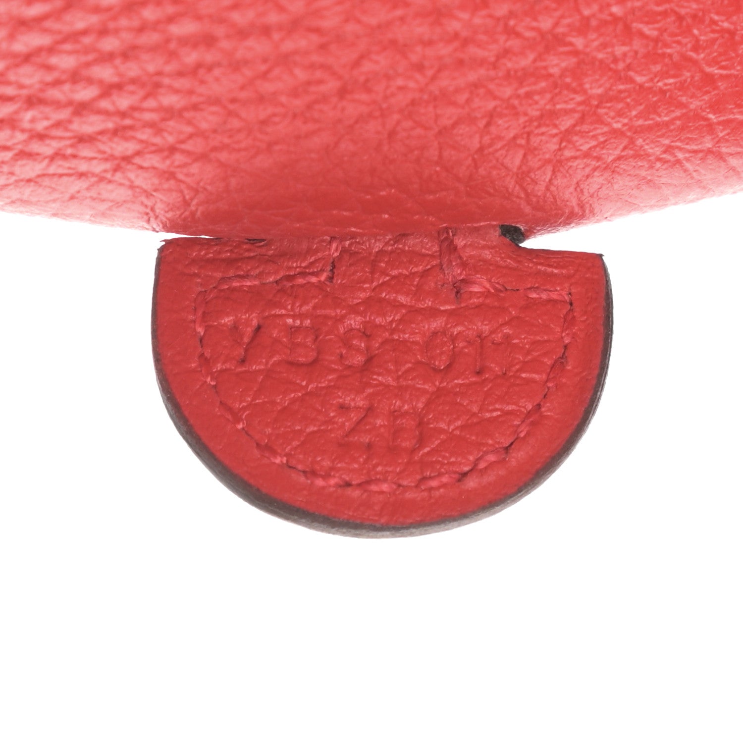Hermes Taurillon Clemence Evelyne TPM Rouge De Coeur 7 of 11