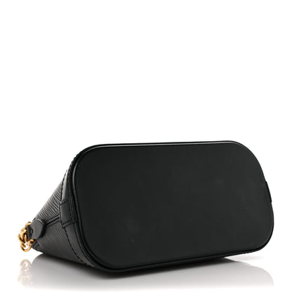 Louis Vuitton Epi Alma Mini Black 4 of 10