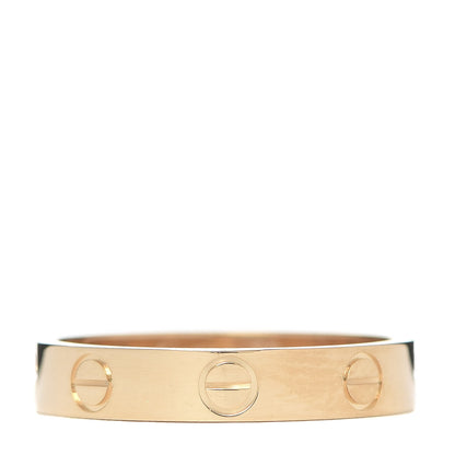 Cartier 18K Yellow Gold 3.5mm LOVE Wedding Band Ring 53 6.5 1 of 4