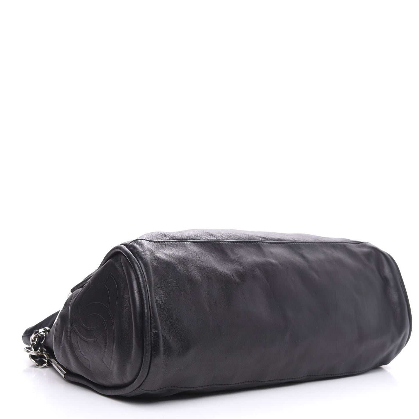 Lambskin Large Ultimate Soft Tote Black