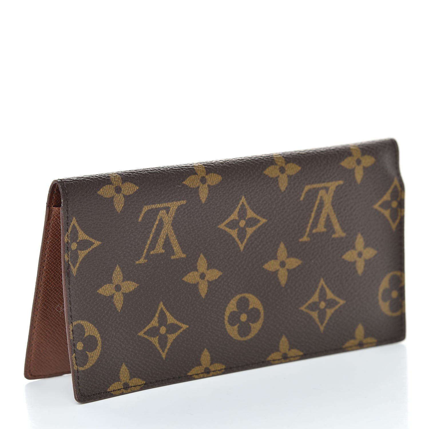 Louis Vuitton Monogram Simple Checkbook Holder Wallet 3 of 10