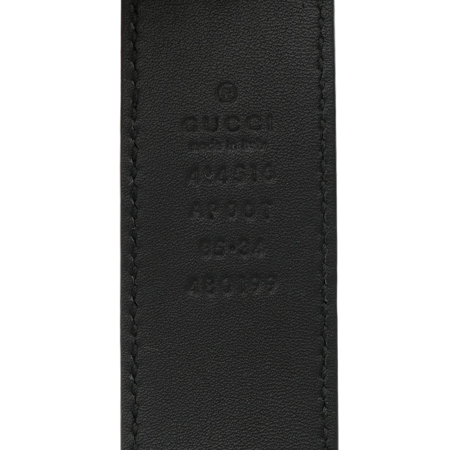 Calfskin Double G 30mm Belt 85 34 Black