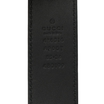 Gucci Calfskin Double G 30mm Belt 85 34 Black 3 of 6