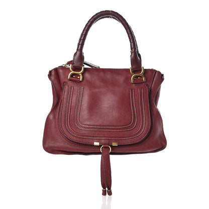 Chloe Calfskin Medium Marcie Satchel Cocoa 1 of 7