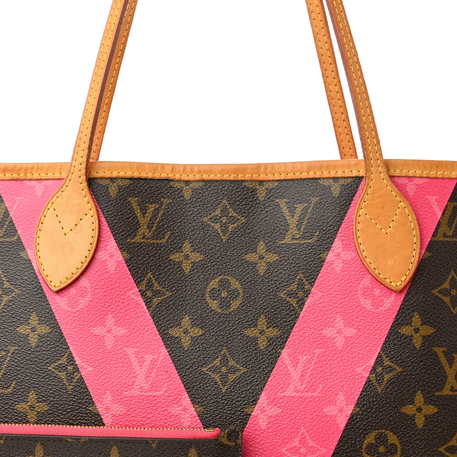 Louis Vuitton Monogram V Neverfull MM Grenade 8 of 13