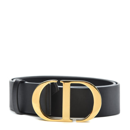 Christian Dior Calfskin CD Belt 85 Black 1 of 6