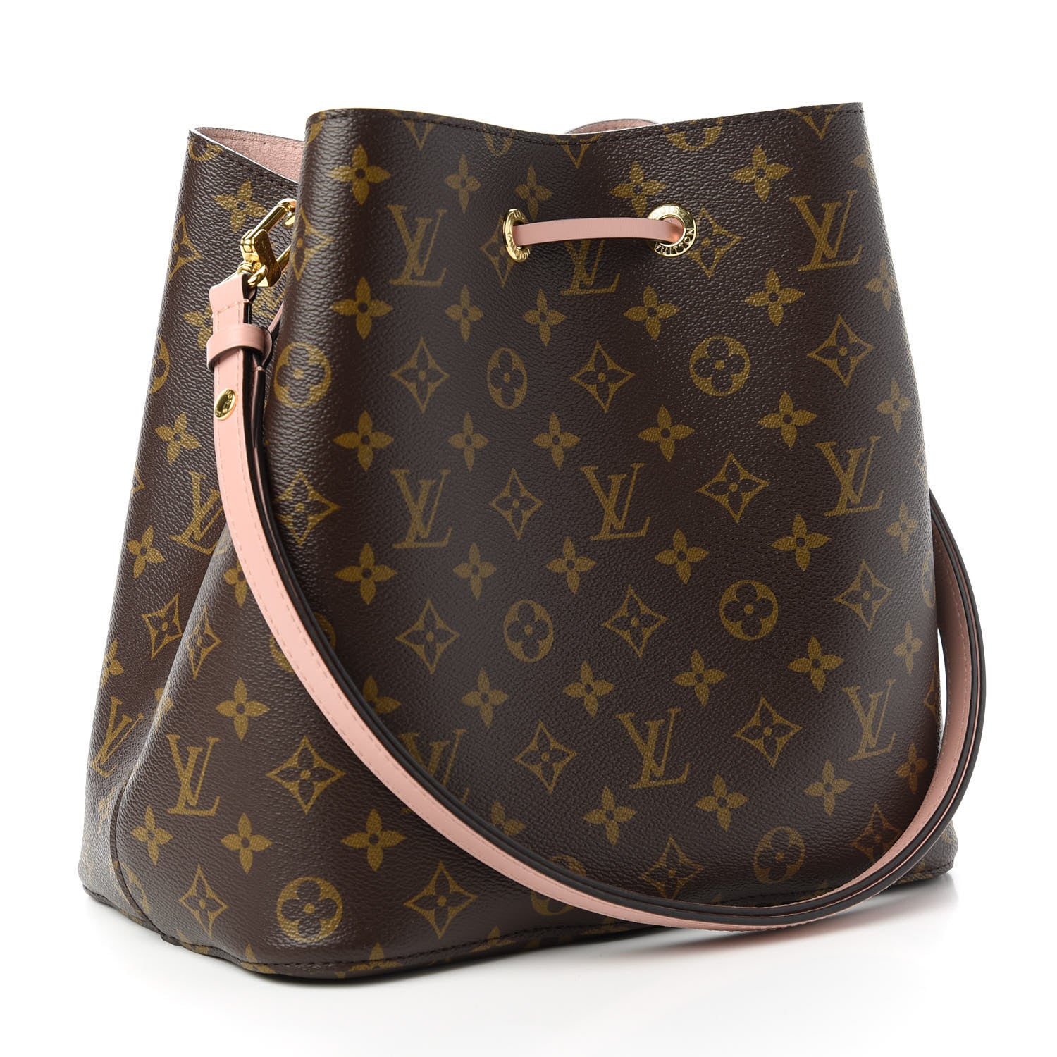 Louis Vuitton Monogram Neonoe MM Rose Poudre 3 of 10
