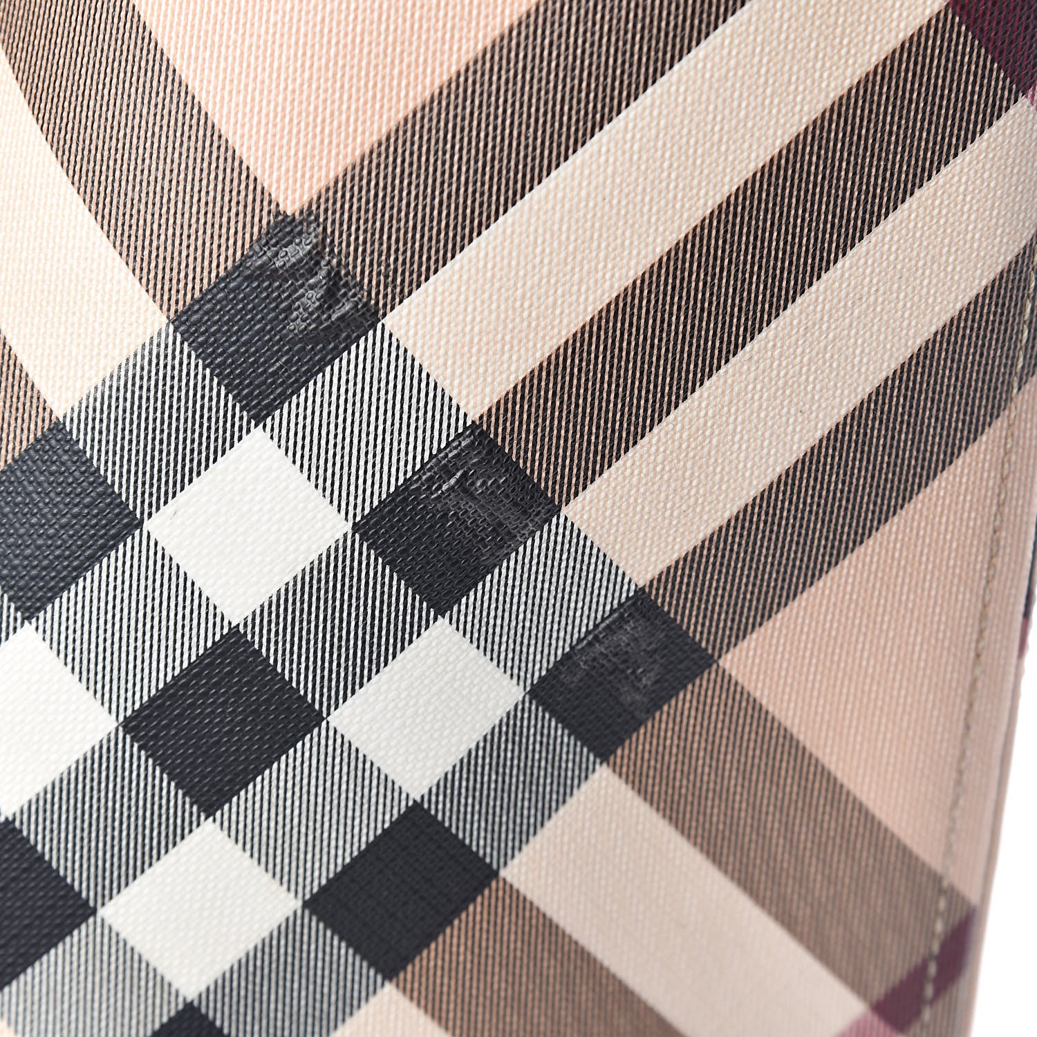 Burberry Nova Check Shopper Tote Black 7 of 15