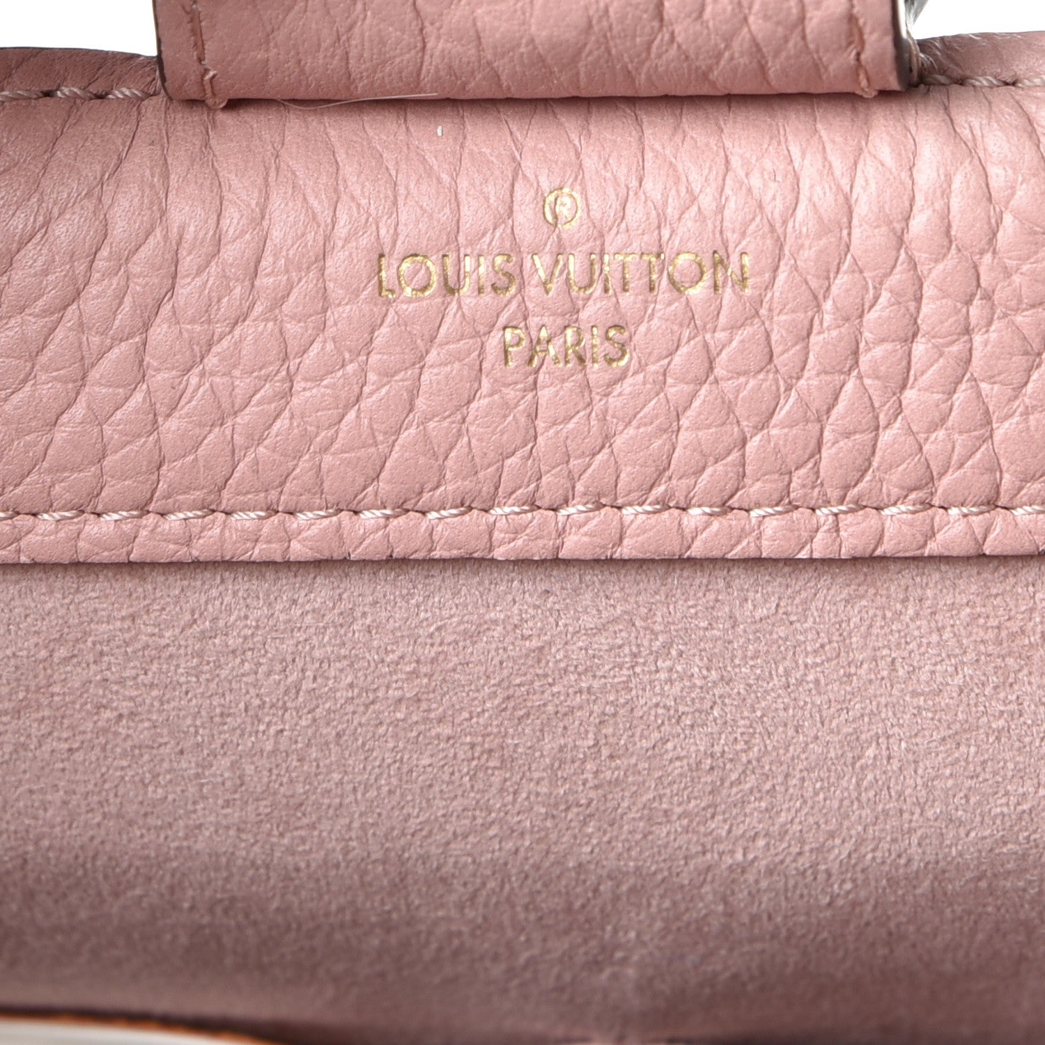 Louis Vuitton Damier Ebene Cuir Taurillon Brittany Magnolia 7 of 9