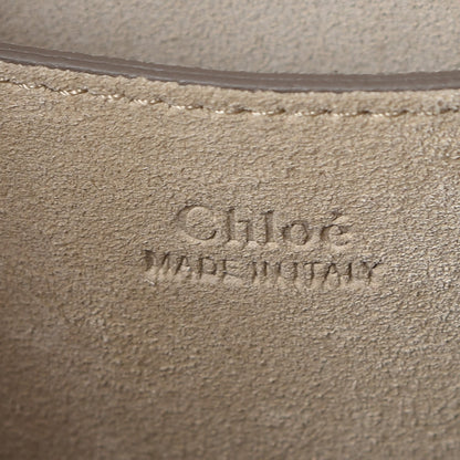 Chloe Calfskin Suede Small Pixie Bag Motty Grey 7 of 8