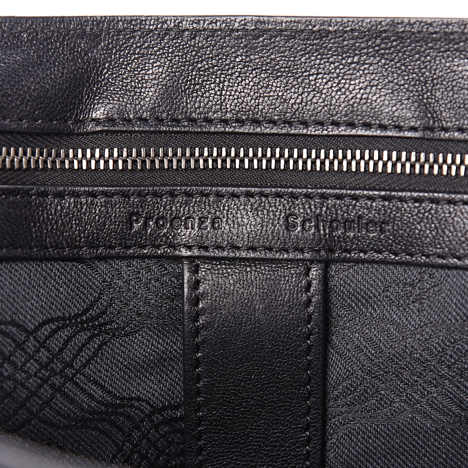 Proenza Schouler Lambskin Medium PS1 Satchel Black 6 of 13