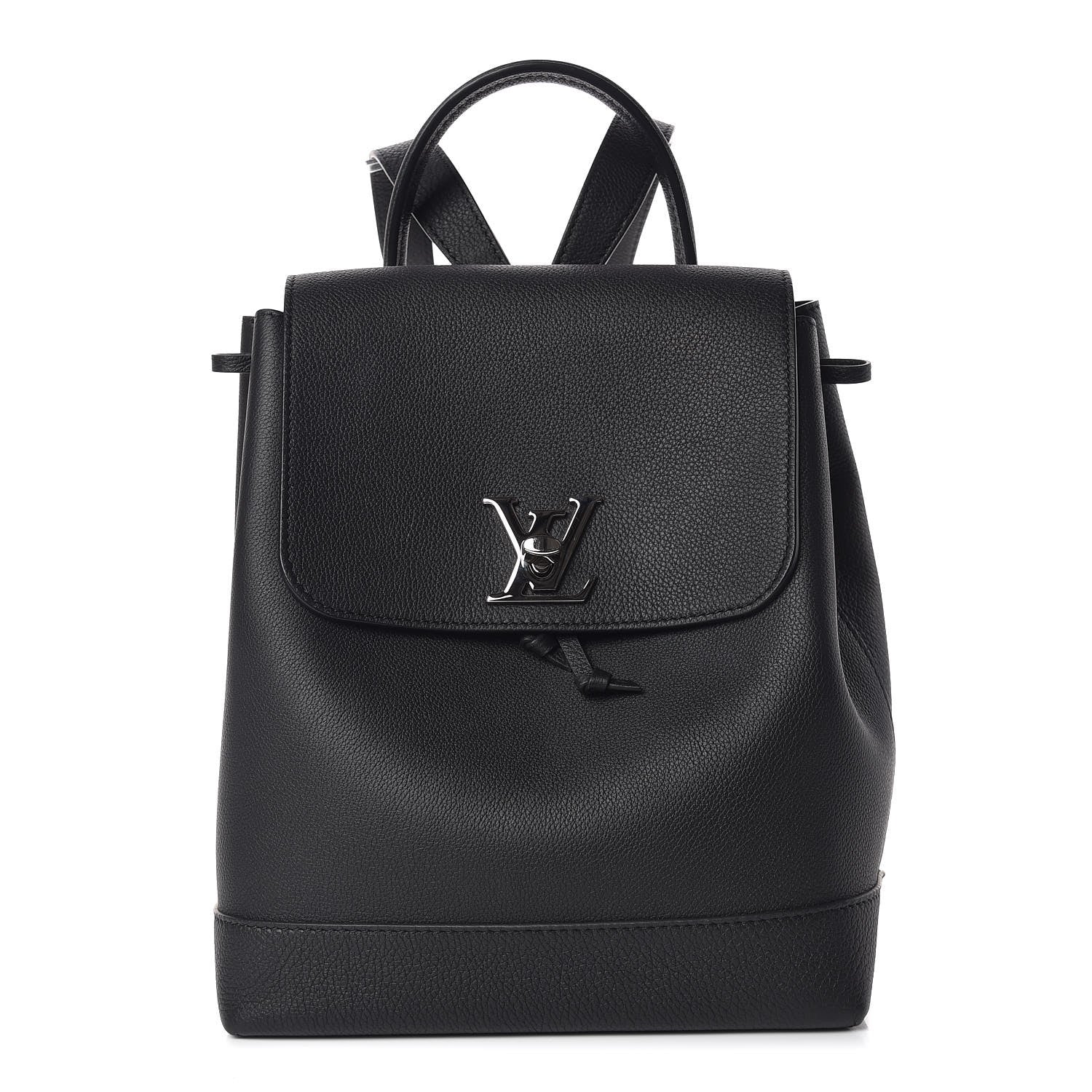 Louis Vuitton Calfskin Lockme Backpack Black 1 of 11