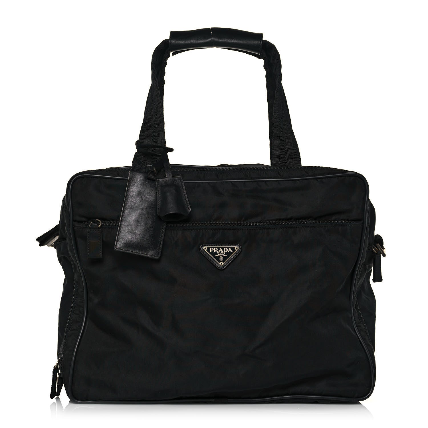 Prada Tessuto Nylon Viaggio Travel Bag Black 1 of 19