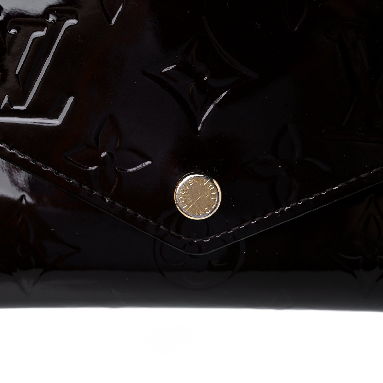 Louis Vuitton Vernis Jeanne Wallet Amarante 8 of 10