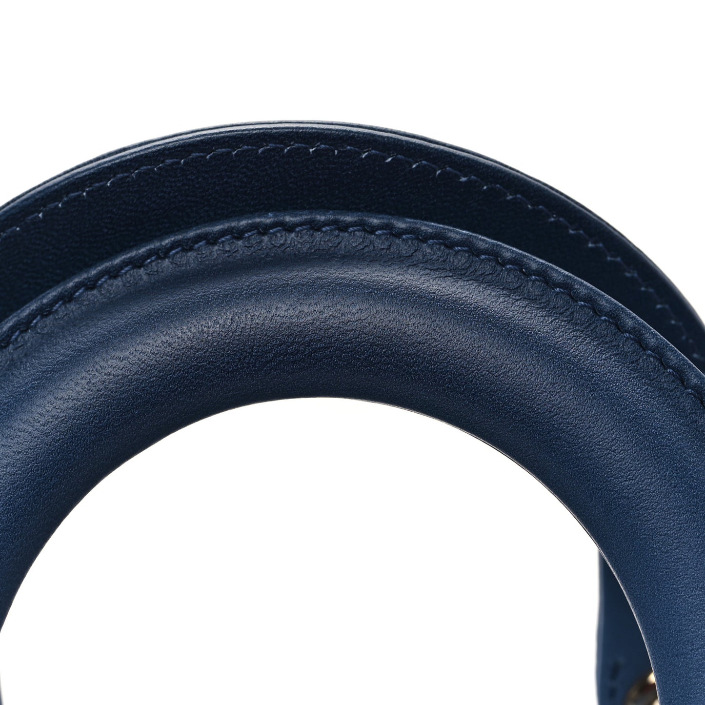Lambskin Cannage Gradient Small Lady Dior Bleu