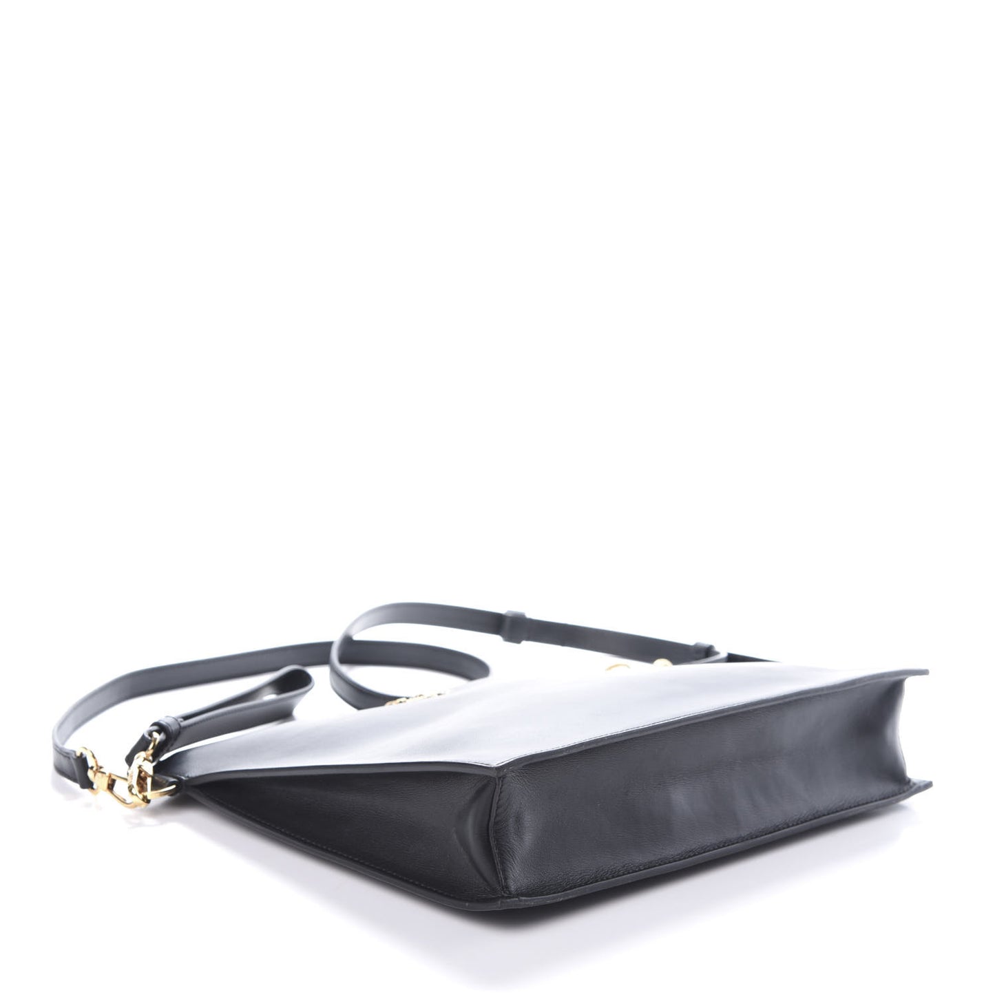 Vitello Virtus Shoulder Bag Black
