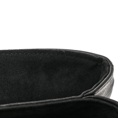 Louis Vuitton Grained Calfskin Lockme Oxford Black 12 of 13