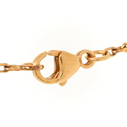 Hermes Lacquered Gold Mini Pop H Pendant Necklace Orange 4 of 5