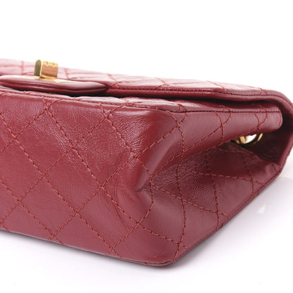 Chanel Aged Calfskin Quilted 2.55 Reissue Mini Flap Red 9 of 10