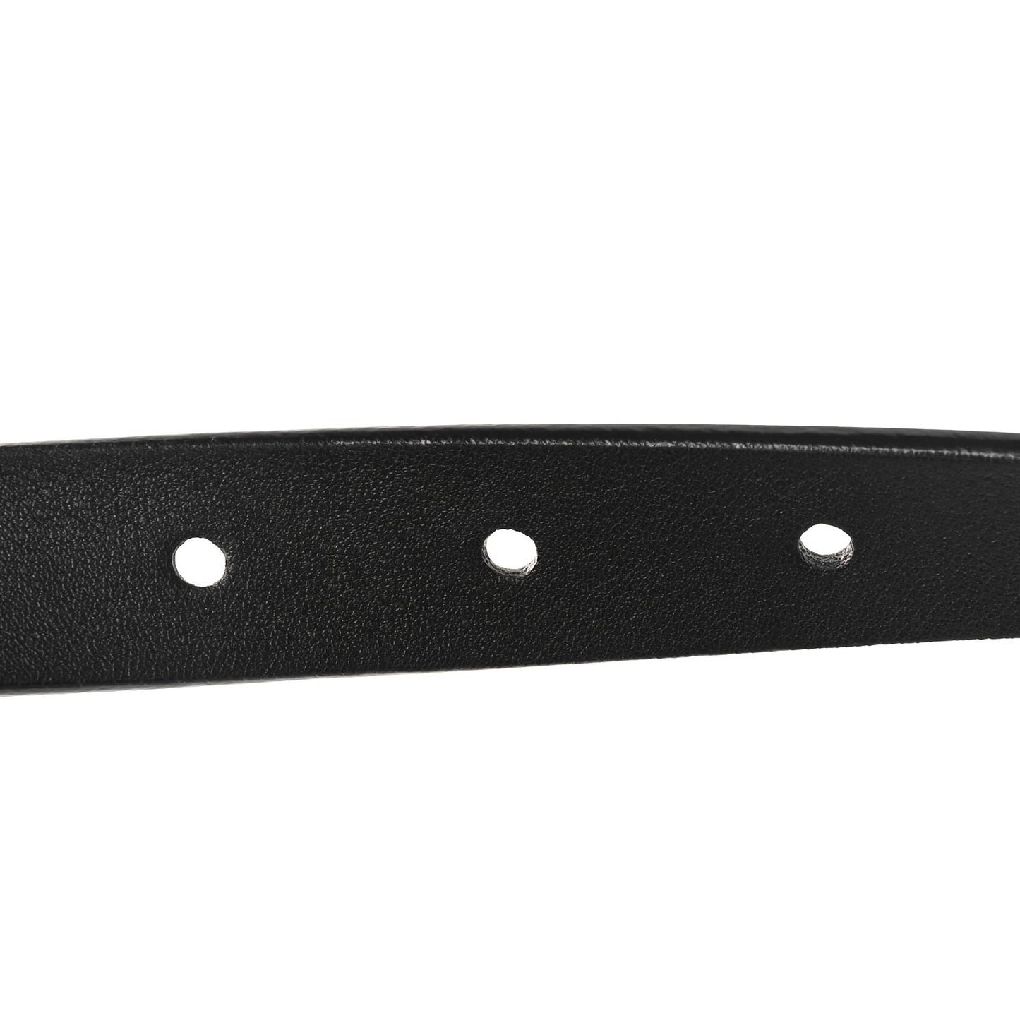 Calfskin Embossed LV Initiales 20mm Belt 75 30 Black