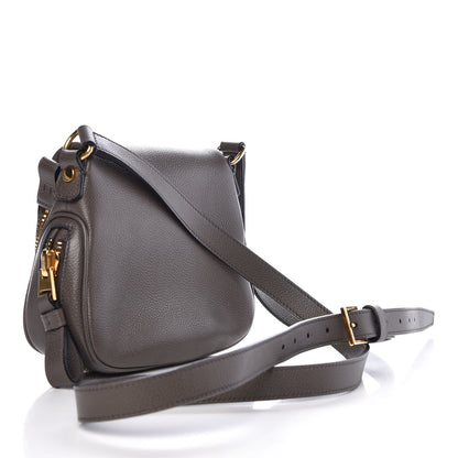 Tom Ford Calfskin Mini Jennifer Crossbody Bag Grey 3 of 6