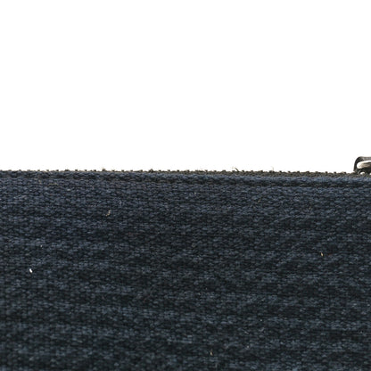 Chanel Mixed Fibers Small Deauville Pouch Blue 7 of 7