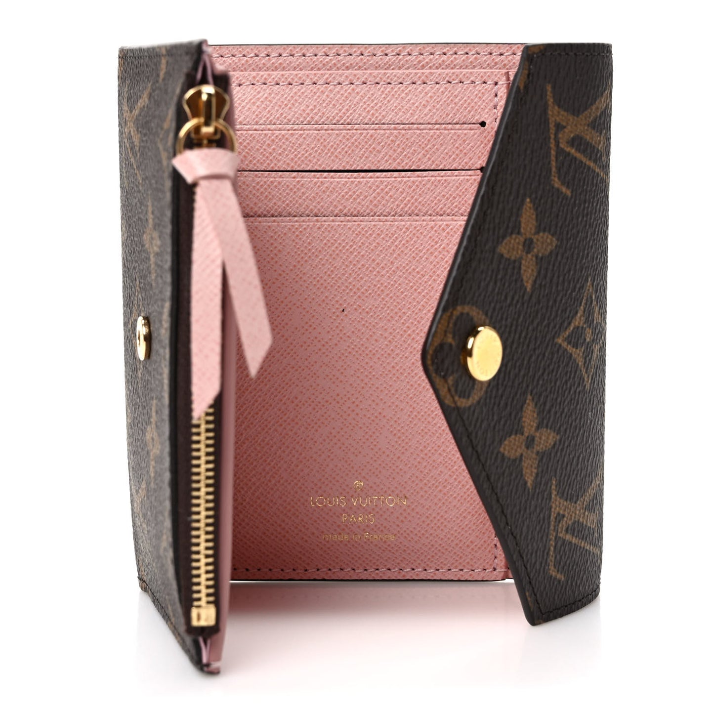 Monogram Victorine Wallet Rose Ballerine