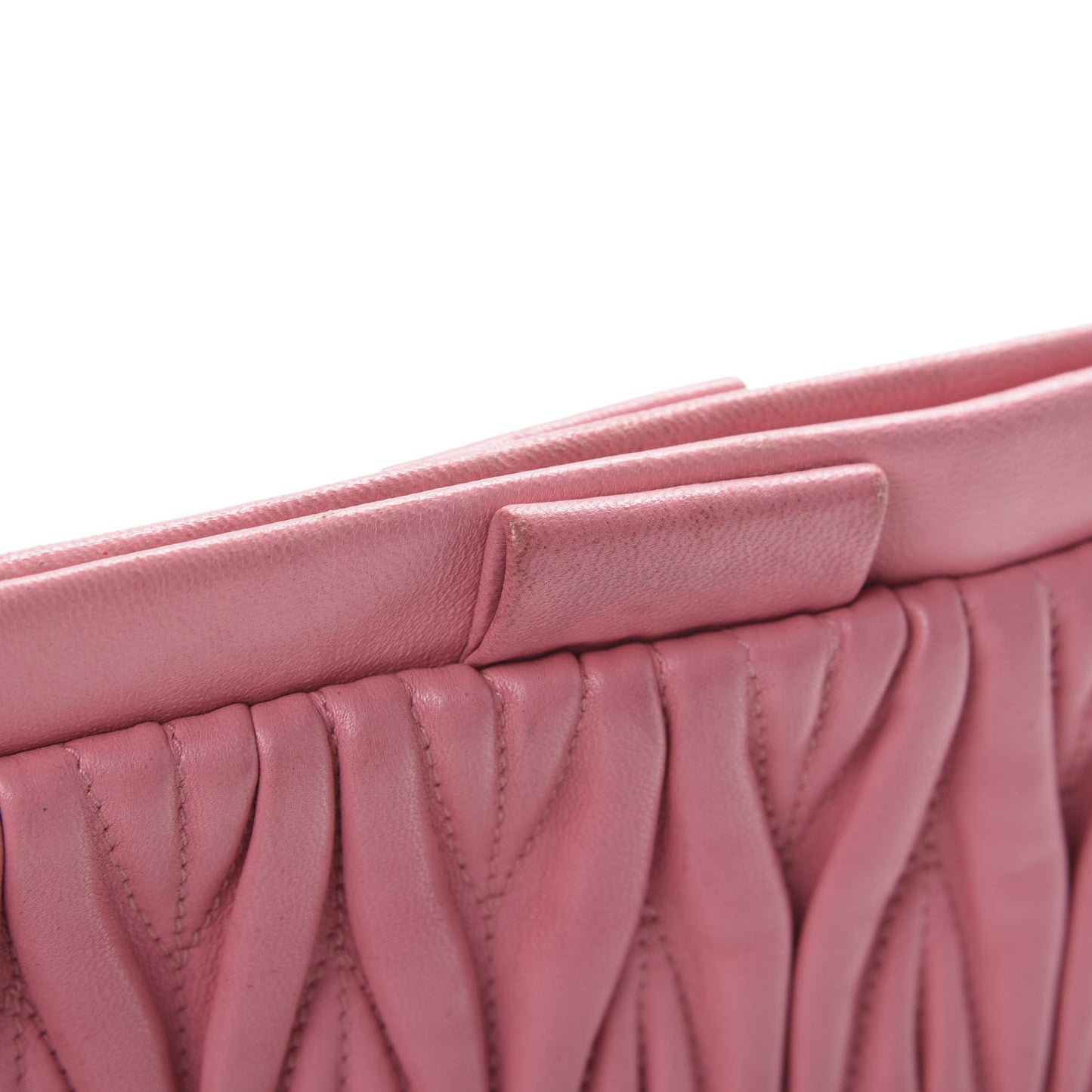 Nappa Matelasse Clutch