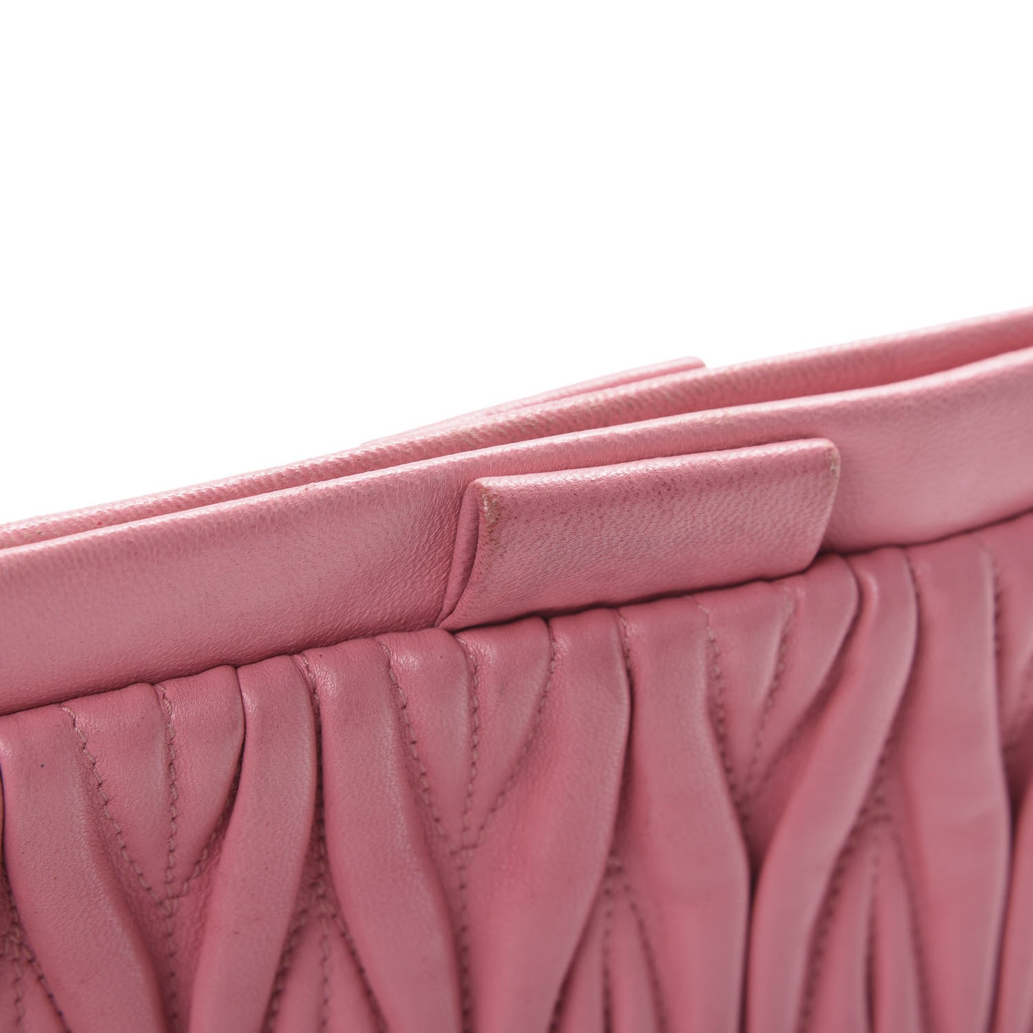 Miu Miu Nappa Matelasse Clutch 8 of 12