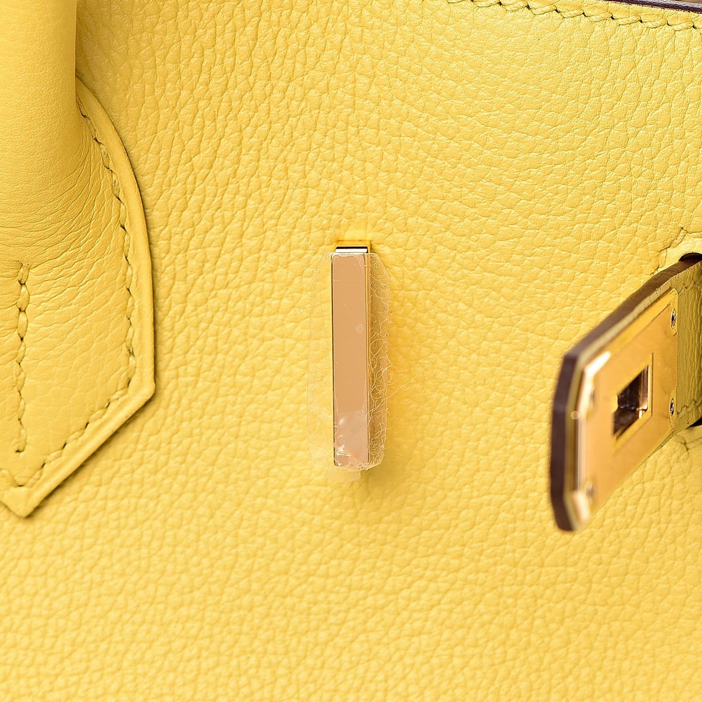 Taurillon Novillo Birkin 30 Jaune De Naples