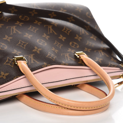 Louis Vuitton Monogram Pallas Rose Ballerine 10 of 10
