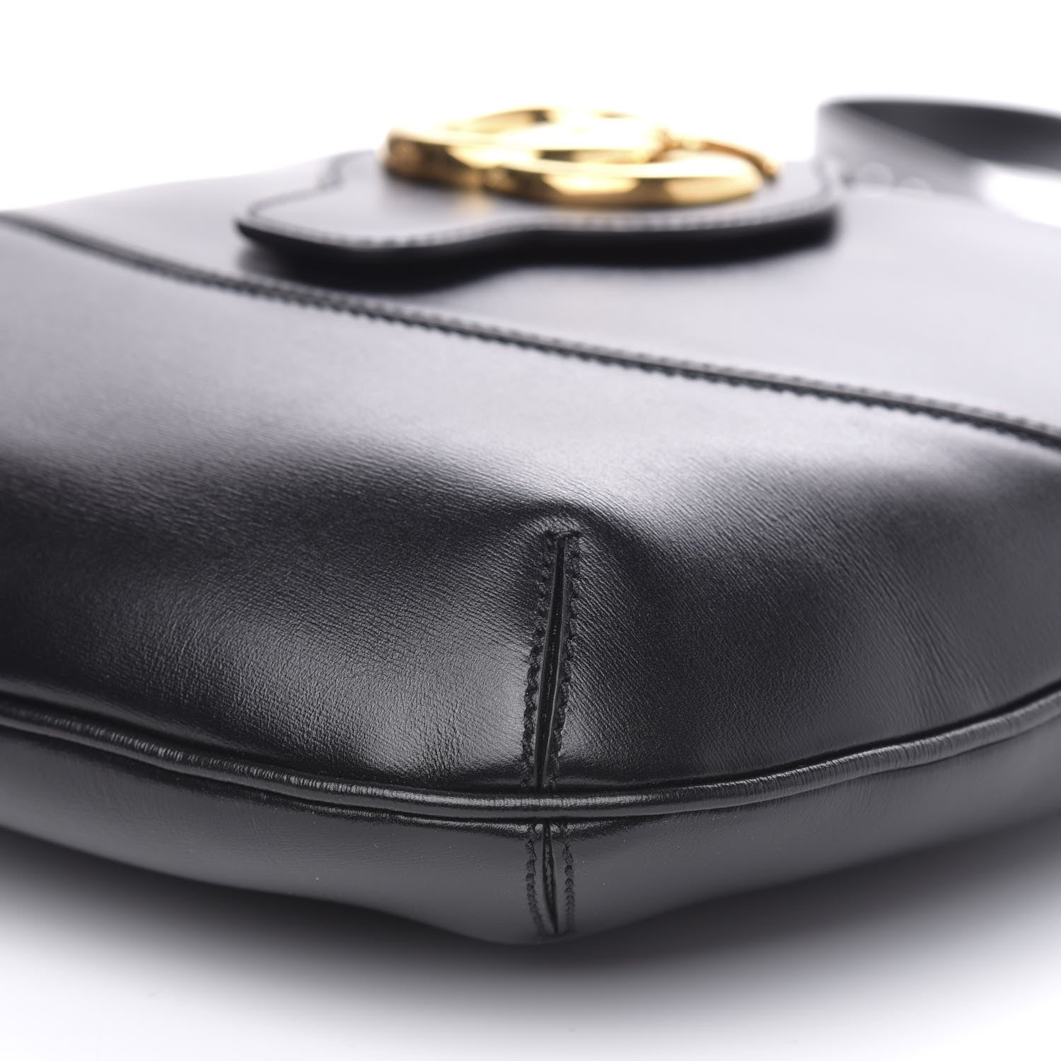 Gucci Calfskin Medium Arli Shoulder Bag Black 8 of 8