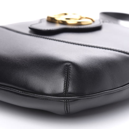Gucci Calfskin Medium Arli Shoulder Bag Black 8 of 8