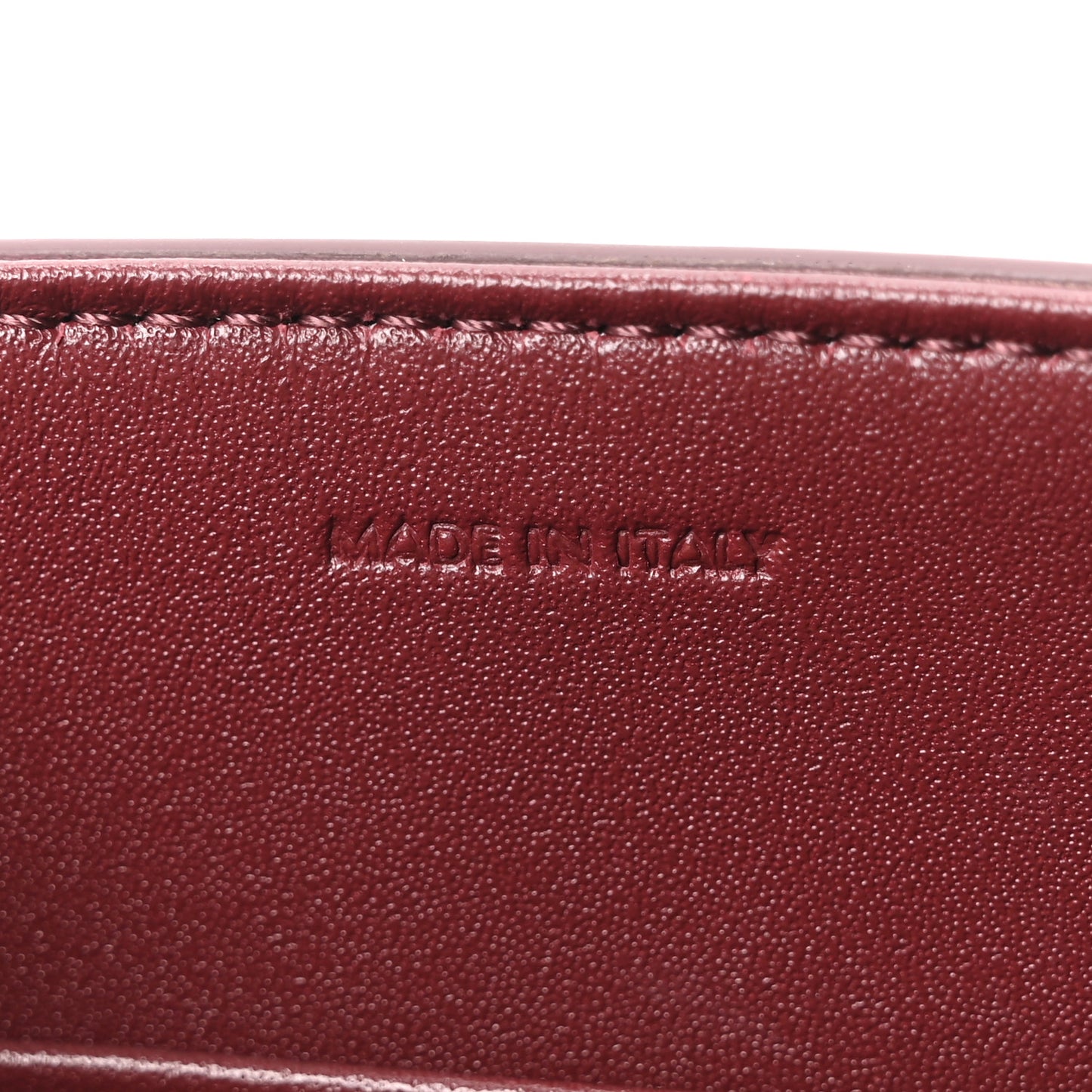 Supple Grained Calfskin Teen Nino Light Burgundy