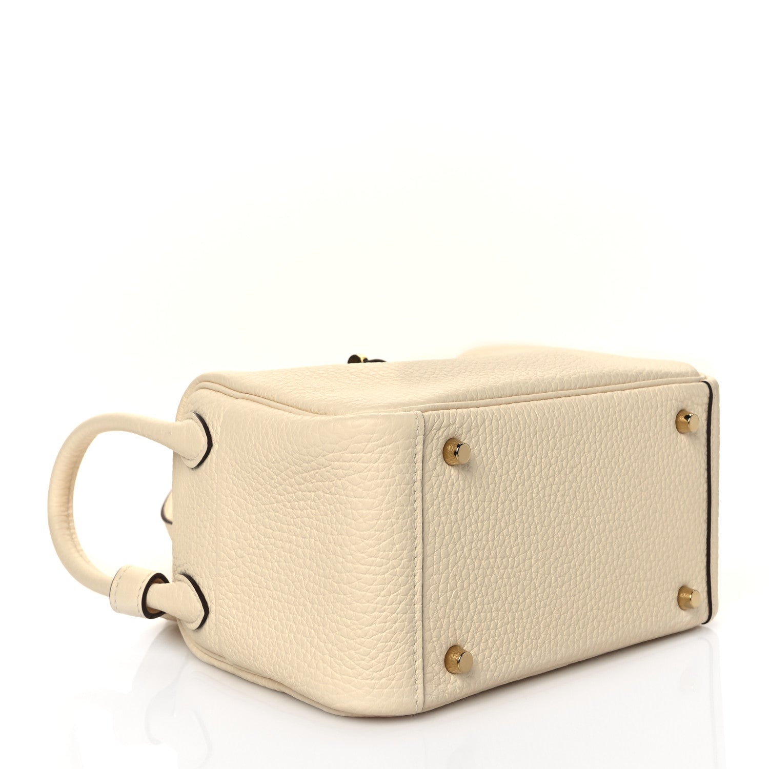 Hermes Taurillon Clemence Mini Lindy 20 Nata 4 of 9