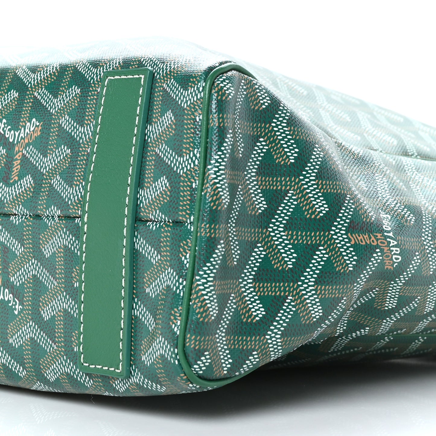 Goyardine Voltaire III Tote Green