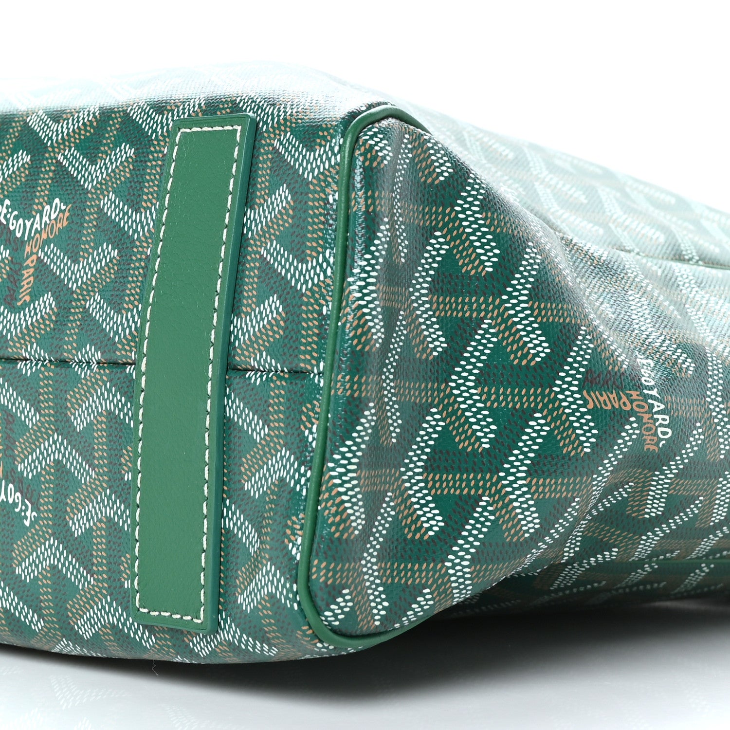 Goyard Goyardine Voltaire III Tote Green 8 of 8