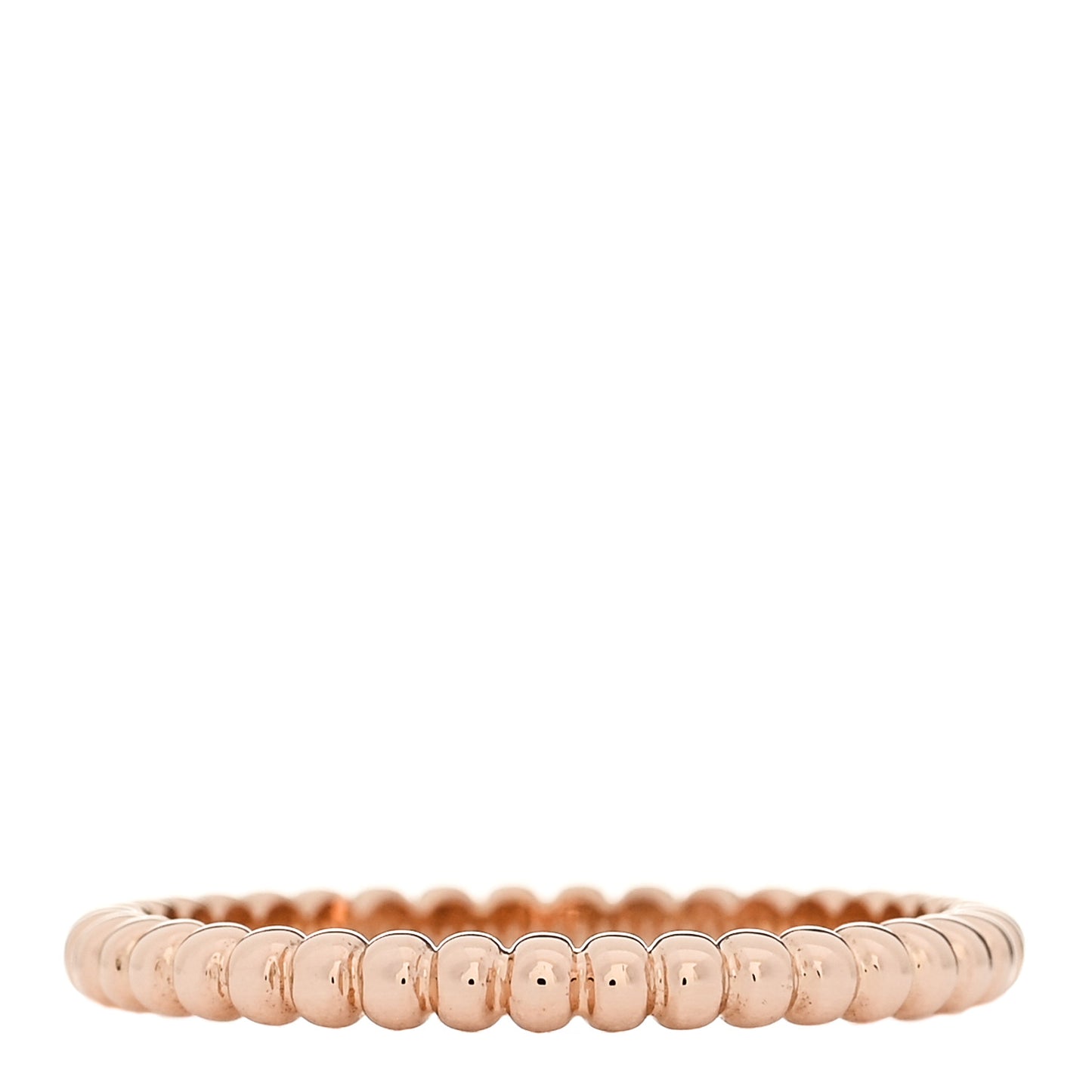 18K Rose Gold Small Perlee Ring 56 7.5